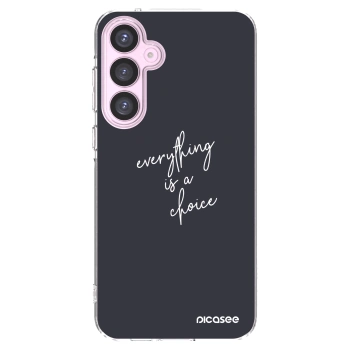 Picasee silikonový průhledný obal pro Samsung Galaxy A55 5G A556B - Vše je na tobě