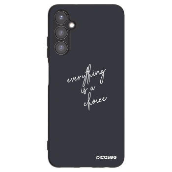 Picasee silikonový černý obal pro Samsung Galaxy A05s A057G - Vše je na tobě