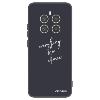 Picasee silikonový černý obal pro Realme 12 Pro 5G - Vše je na tobě