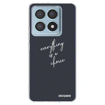 Picasee silikonový průhledný obal pro Xiaomi 14T Pro - Vše je na tobě
