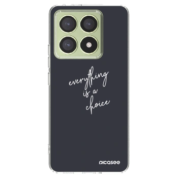 Picasee silikonový průhledný obal pro Xiaomi 14T - Vše je na tobě