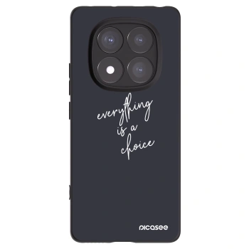 Picasee silikonový černý obal pro Xiaomi Redmi Note 14 Pro 5G - Vše je na tobě