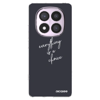 Picasee silikonový průhledný obal pro Xiaomi Redmi Note 14 Pro 5G - Vše je na tobě