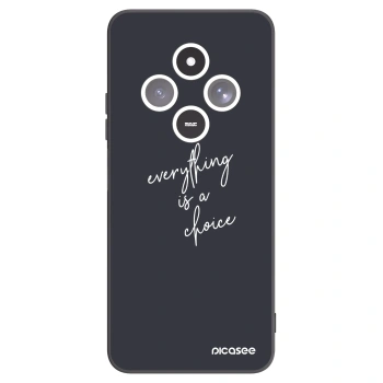 Picasee silikonový černý obal pro Xiaomi Redmi 14C - Vše je na tobě