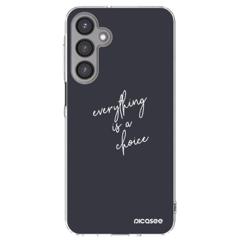 Picasee silikonový průhledný obal pro Samsung Galaxy A16 5G - Vše je na tobě