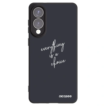 Picasee silikonový černý obal pro Samsung Galaxy S25 Edge 5G - Vše je na tobě