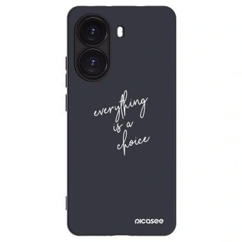 Picasee silikonový černý obal pro Xiaomi Poco X7 Pro 5G - Vše je na tobě