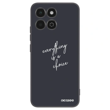 Picasee silikonový černý obal pro Honor 200 Smart 5G - Vše je na tobě