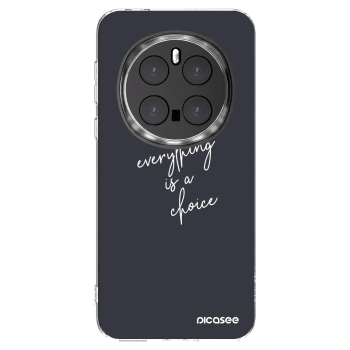 Picasee silikonový průhledný obal pro Honor Magic7 Pro 5G - Vše je na tobě