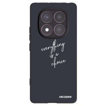 Picasee silikonový černý obal pro Xiaomi Redmi Note 14 Pro 4G - Vše je na tobě