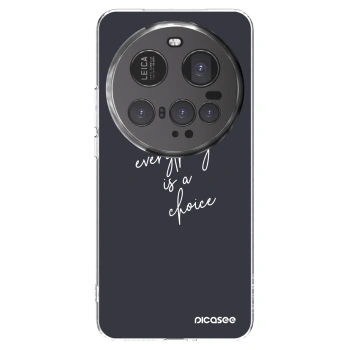 Picasee silikonový průhledný obal pro Xiaomi 15 Ultra - Vše je na tobě