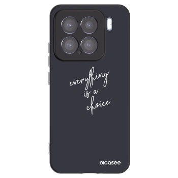 Picasee silikonový černý obal pro Xiaomi 15 - Vše je na tobě