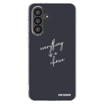 Picasee silikonový průhledný obal pro Samsung Galaxy A56 5G A566B - Vše je na tobě