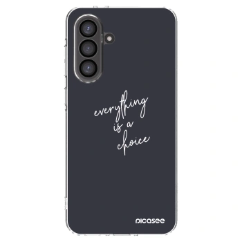 Picasee silikonový průhledný obal pro Samsung Galaxy A36 5G - Vše je na tobě