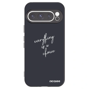 Picasee silikonový černý obal pro Google Pixel 9 Pro - Vše je na tobě