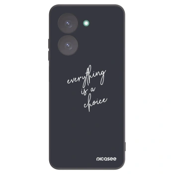 Picasee silikonový černý obal pro Xiaomi Redmi A5 - Vše je na tobě