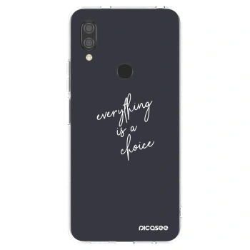 Picasee silikonový průhledný obal pro Xiaomi Redmi 7 - Vše je na tobě