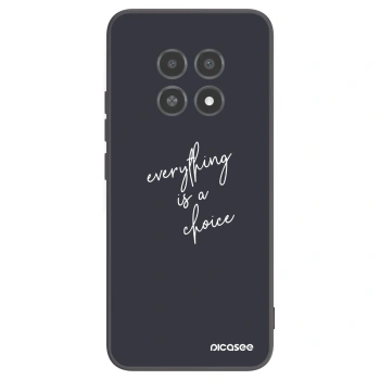 Picasee silikonový černý obal pro Realme 12X - Vše je na tobě