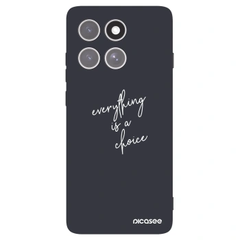 Picasee silikonový černý obal pro Motorola Edge 60 Pro - Vše je na tobě
