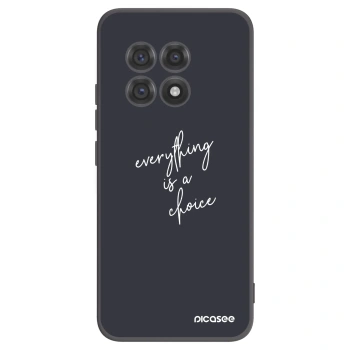 Picasee silikonový černý obal pro OnePlus 13R 5G - Vše je na tobě