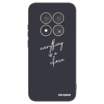 Picasee silikonový černý obal pro Xiaomi Redmi Note 15 Pro 4G - Vše je na tobě