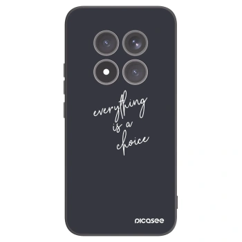 Picasee silikonový černý obal pro Xiaomi Redmi Note 15 Pro+ - Vše je na tobě
