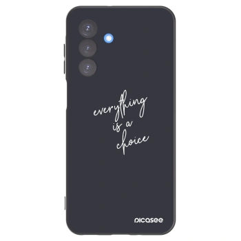 Picasee silikonový černý obal pro Samsung Galaxy A17 5G - Vše je na tobě