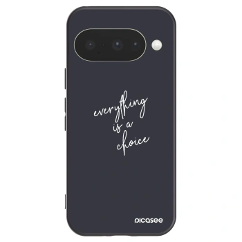 Picasee silikonový černý obal pro Google Pixel 10 - Vše je na tobě
