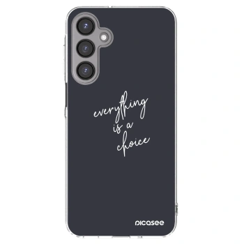 Picasee silikonový průhledný obal pro Samsung Galaxy A16 4G - Vše je na tobě