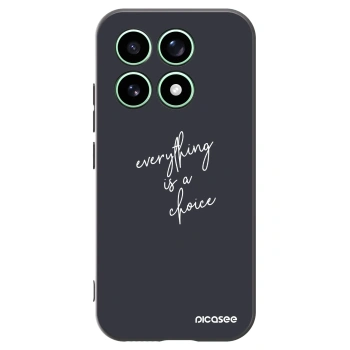 Picasee silikonový černý obal pro Xiaomi 17 - Vše je na tobě