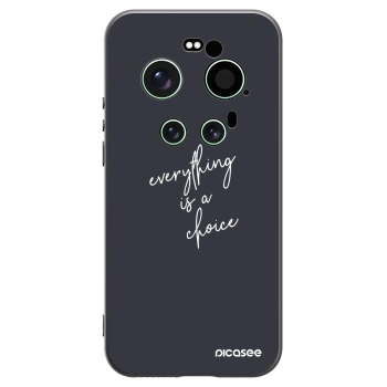 Picasee silikonový černý obal pro Xiaomi 17 Ultra - Vše je na tobě
