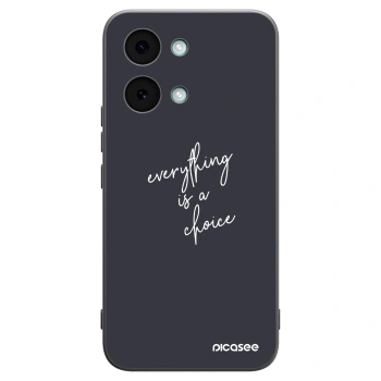Picasee silikonový černý obal pro Xiaomi Poco X8 Pro Max - Vše je na tobě
