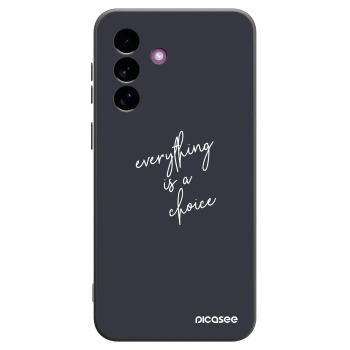 Picasee silikonový černý obal pro Samsung Galaxy A37 - Vše je na tobě