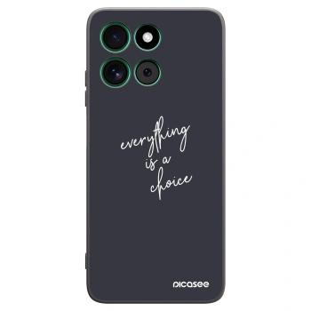 Picasee silikonový černý obal pro Motorola Moto G57 Power - Vše je na tobě