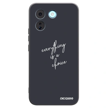 Picasee silikonový černý obal pro Xiaomi Redmi Note 17 Pro MAX 5G - Vše je na tobě