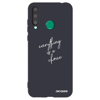 Picasee silikonový černý obal pro Honor 20 Lite - Vše je na tobě
