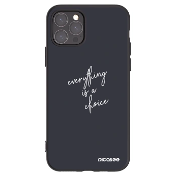 Picasee silikonový černý obal pro Apple iPhone 11 Pro - Vše je na tobě