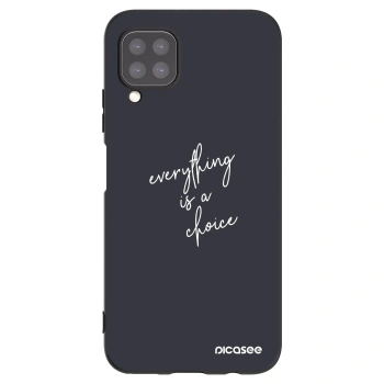 Picasee silikonový černý obal pro Huawei P40 Lite - Vše je na tobě