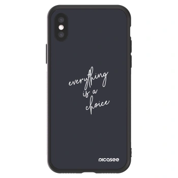 Picasee ULTIMATE CASE pro Apple iPhone X/XS - Vše je na tobě