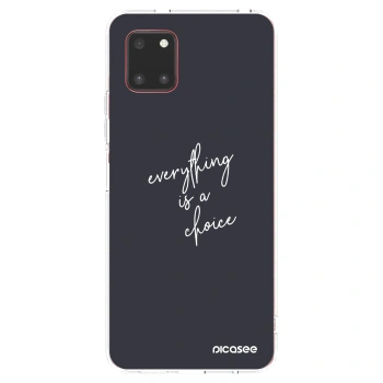 Picasee silikonový průhledný obal pro Samsung Galaxy Note 10 Lite N770F - Vše je na tobě