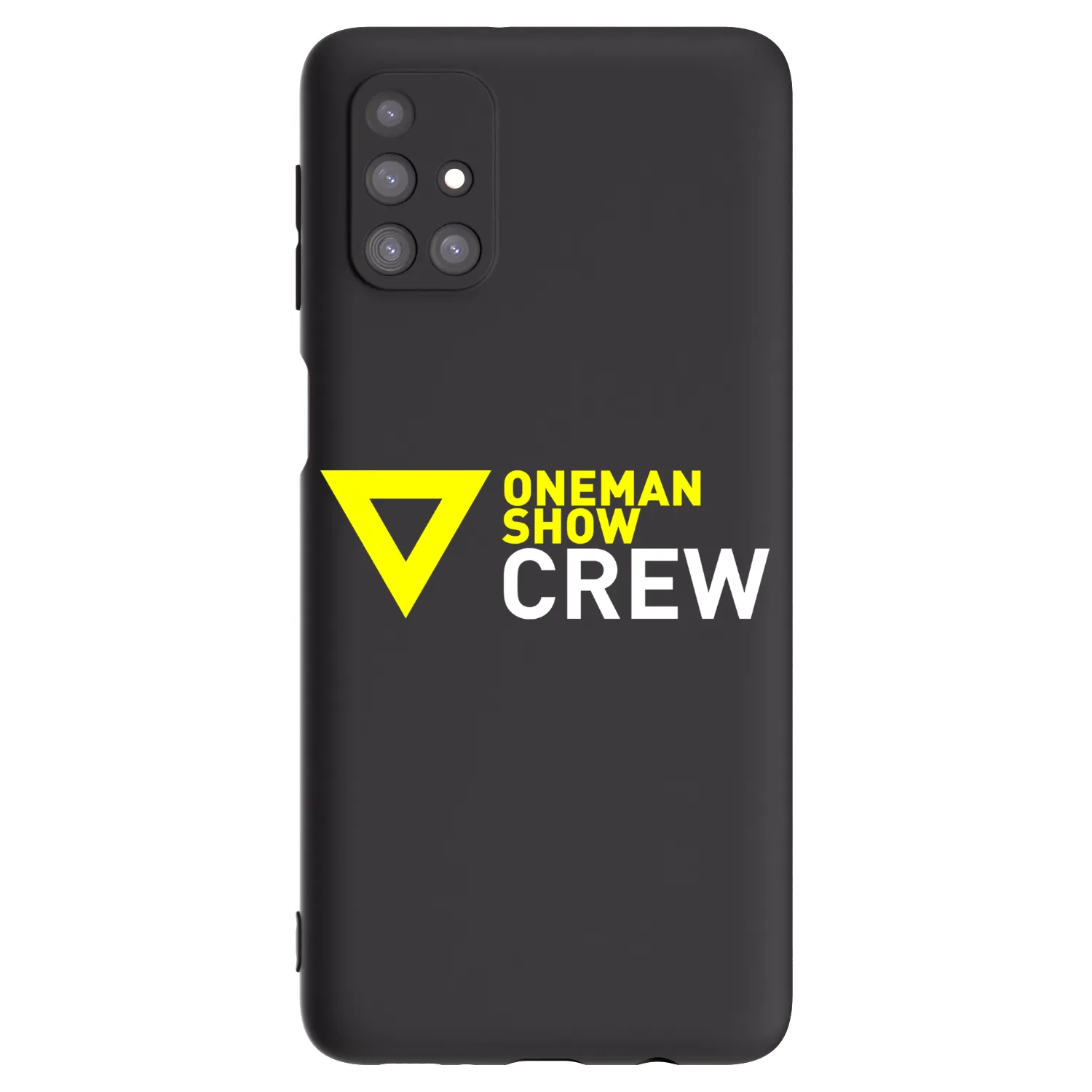 Picasee silikonový černý obal pro Samsung Galaxy M31s - ONEMANSHOW CREW