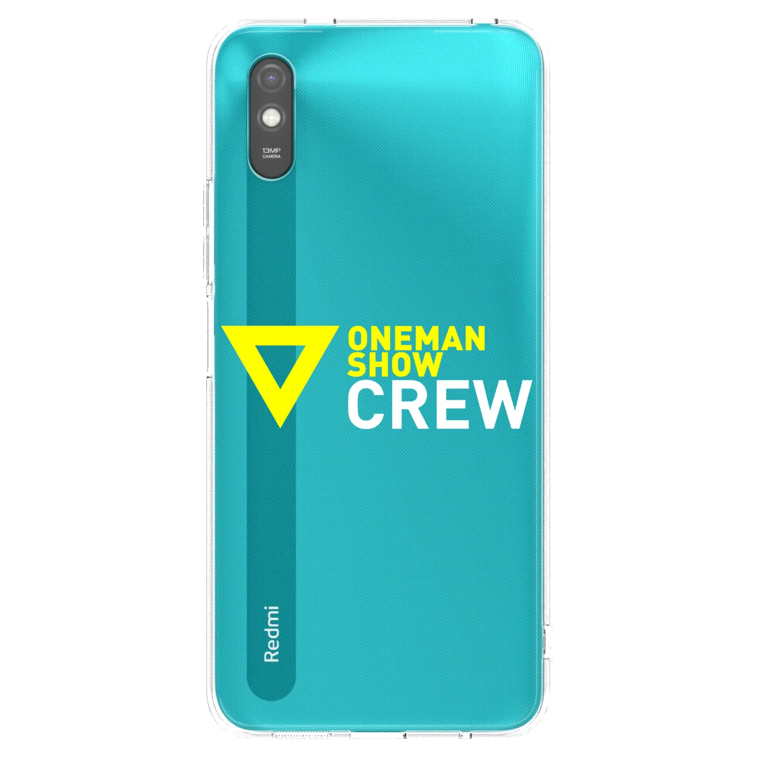 Picasee silikonový černý obal pro Xiaomi Redmi 9A - ONEMANSHOW CREW