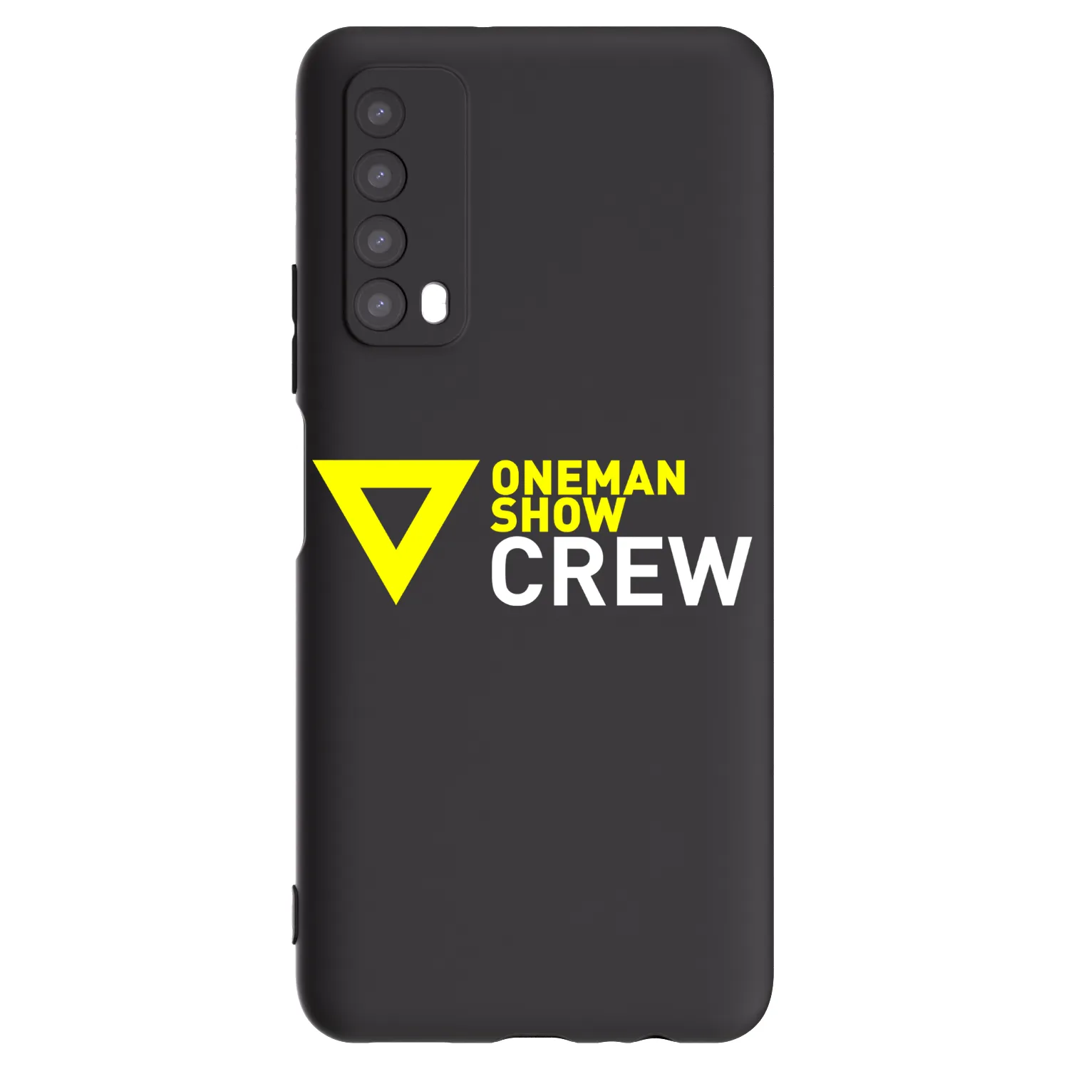 Picasee silikonový černý obal pro Huawei P Smart 2021 - ONEMANSHOW CREW