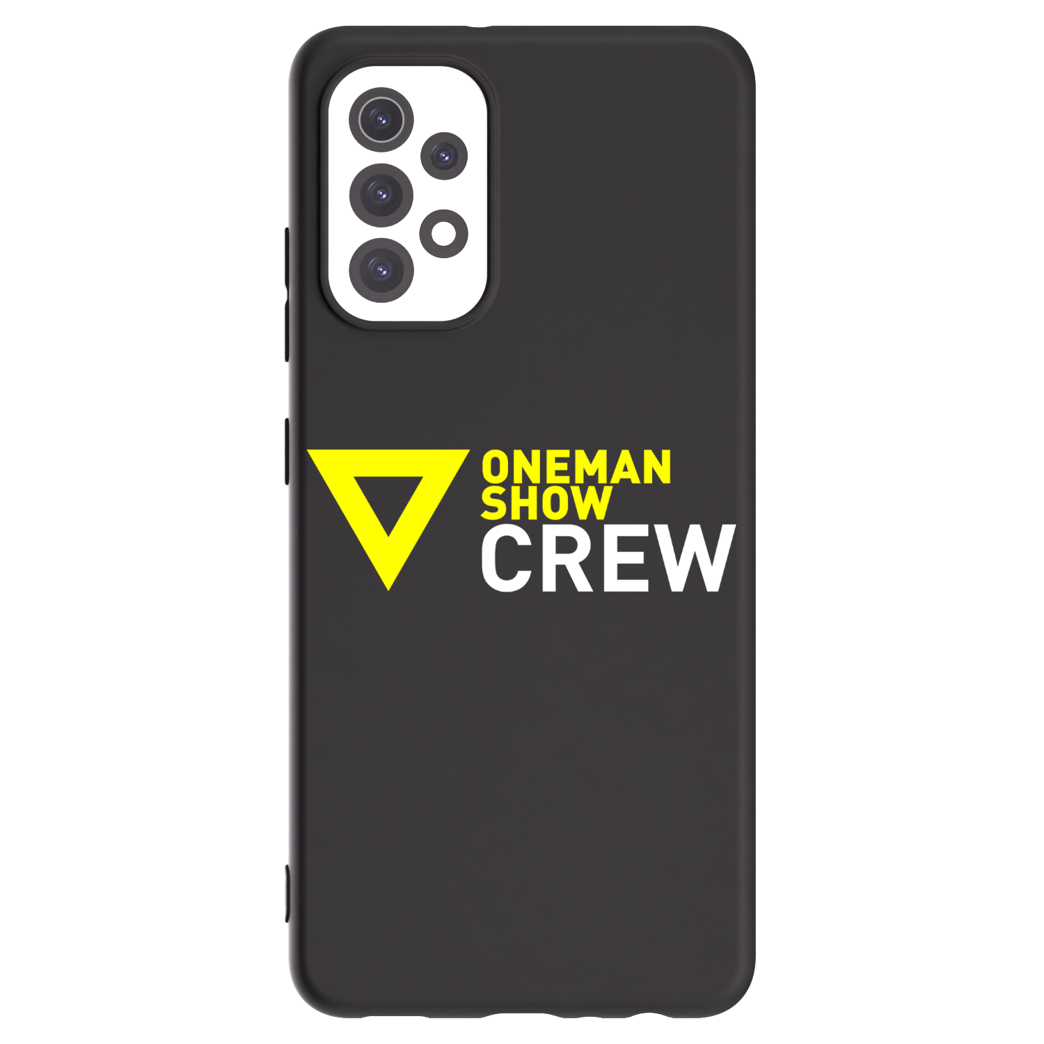 Picasee silikonový černý obal pro Samsung Galaxy A32 5G A326B - ONEMANSHOW CREW