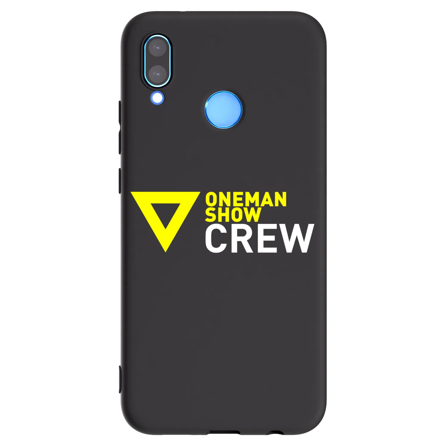 Picasee silikonový černý obal pro Huawei P20 Lite - ONEMANSHOW CREW