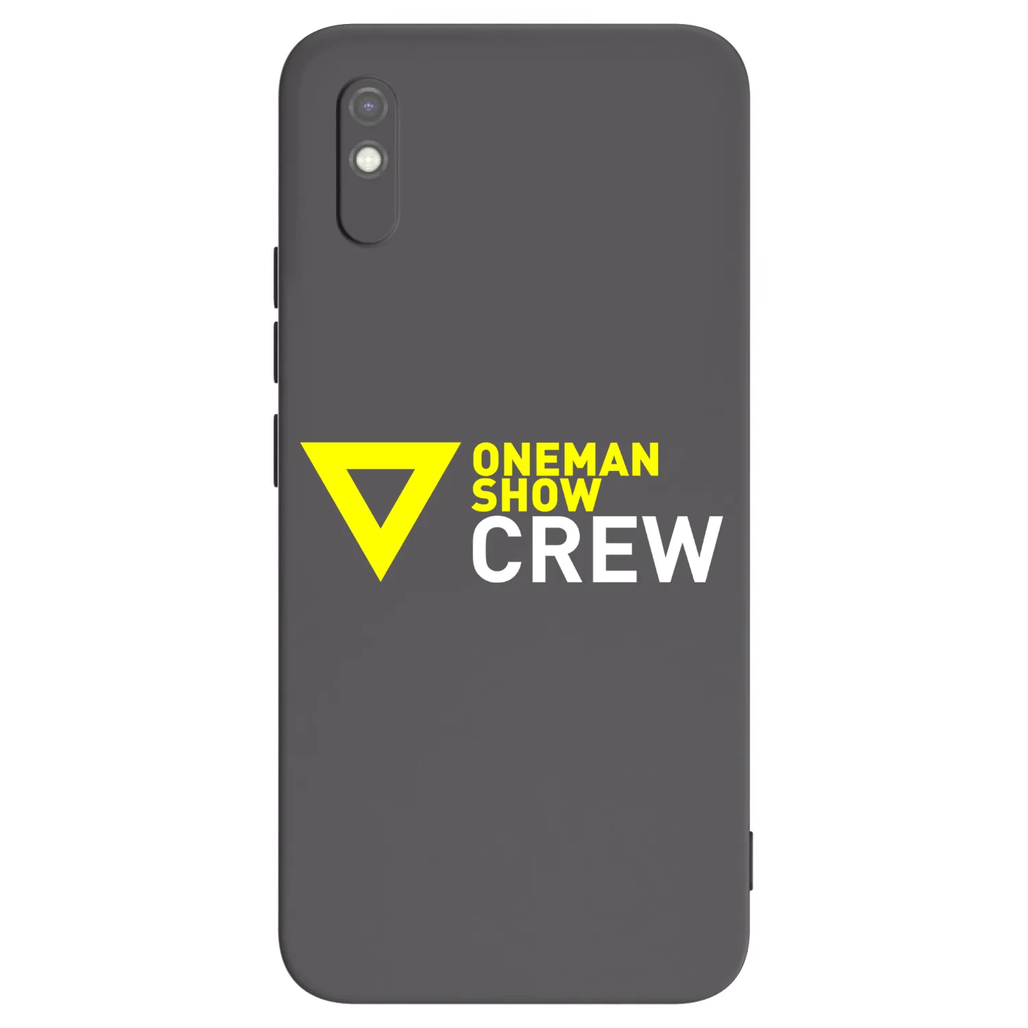 Picasee silikonový černý obal pro Xiaomi Redmi 9AT - ONEMANSHOW CREW