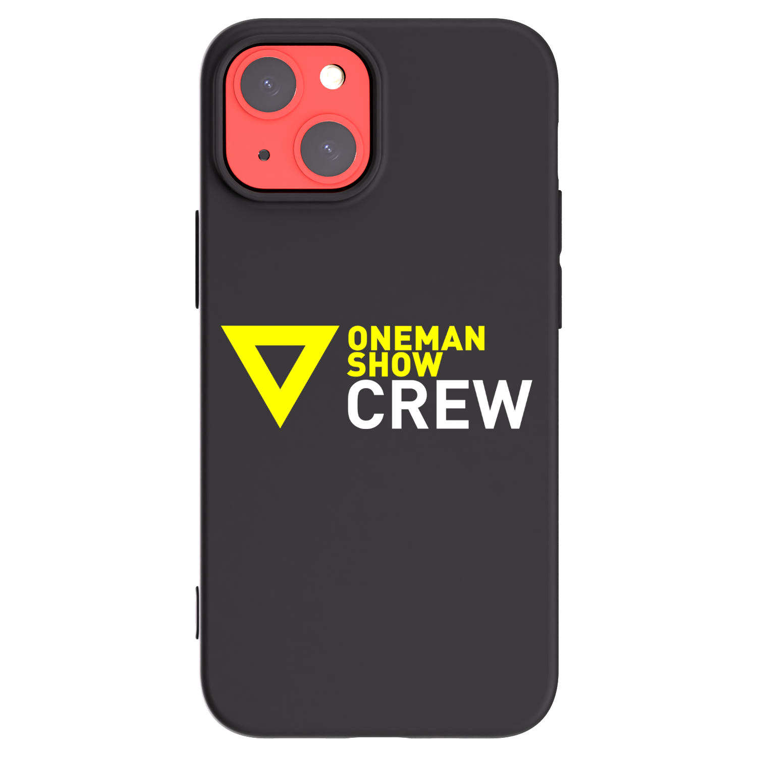 Picasee silikonový černý obal pro Apple iPhone 13 mini - ONEMANSHOW CREW