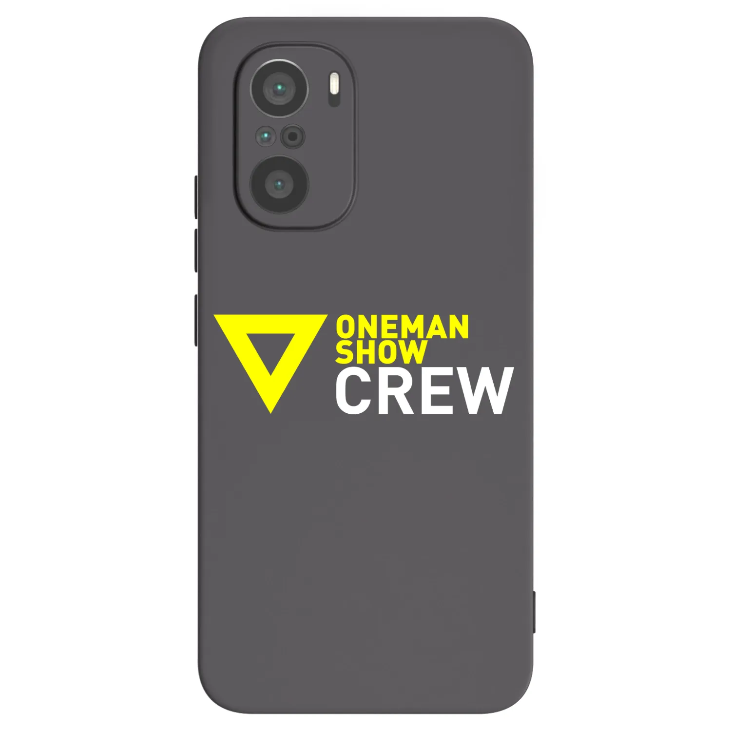 Picasee silikonový černý obal pro Xiaomi Poco F3 - ONEMANSHOW CREW