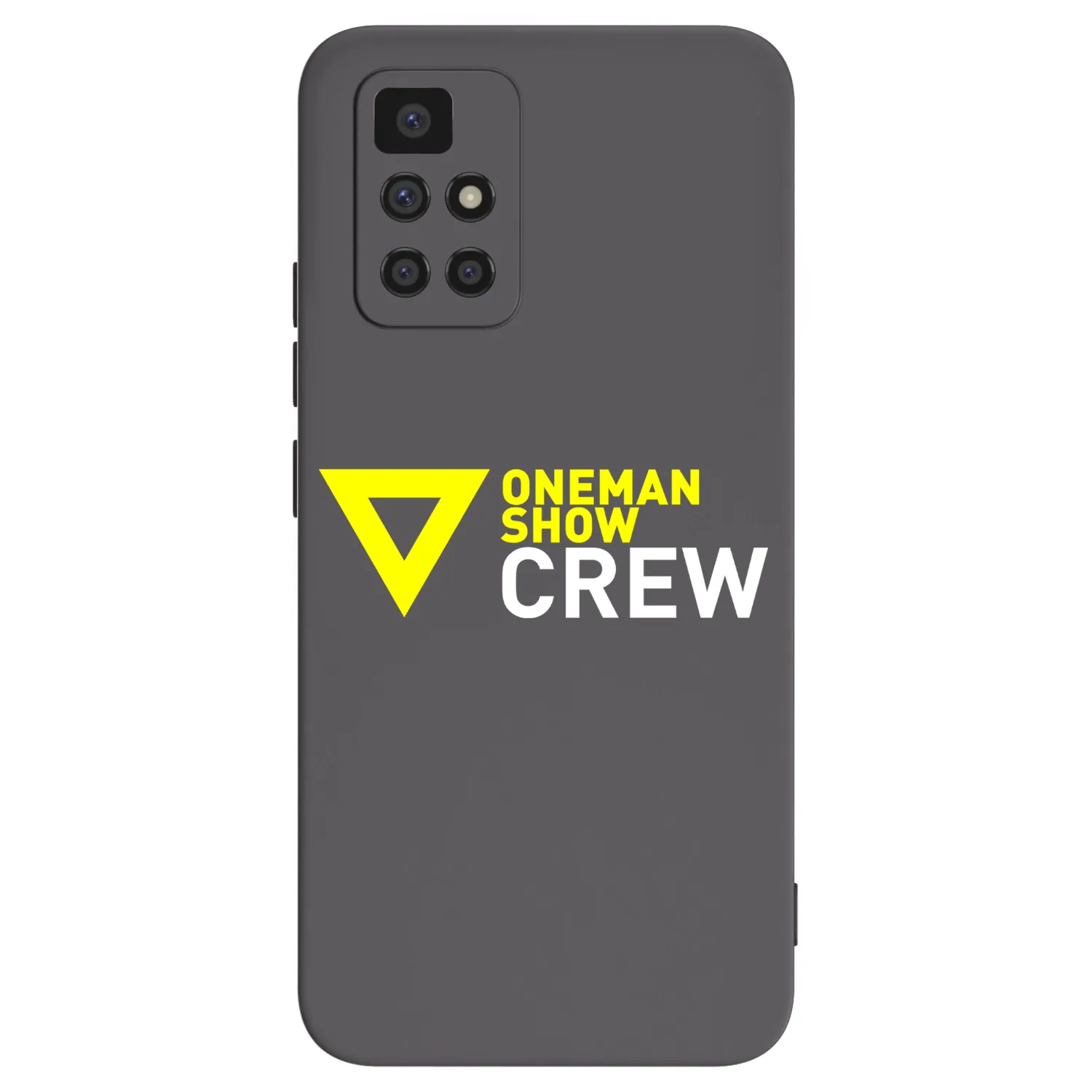 Picasee silikonový černý obal pro Xiaomi Redmi 10 - ONEMANSHOW CREW