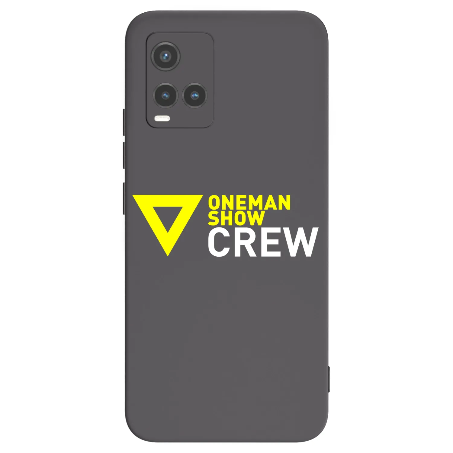 Picasee silikonový černý obal pro Vivo Y33s - ONEMANSHOW CREW